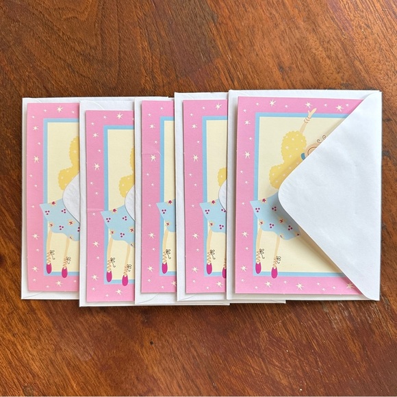 5ct Studio18 Fairy Princess Blank Note Cards - Picture 5 of 9